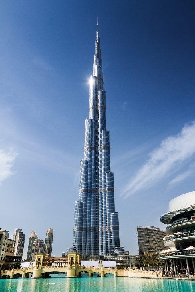 Il Grattacielo più alto del mondo Burj Khalifa a Dubai